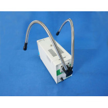 150W Fibra Óptica Dual Gooseneck Microscope Illuminator